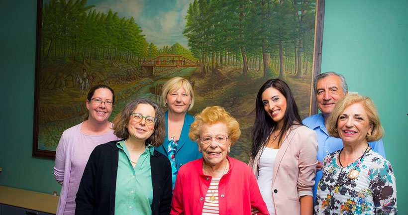 Centenarian Visits Hudson County Community College - Banks In NJ