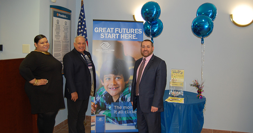 Provident Bank Supports The First Count 4 Kids Campaign In Perth Amboy NJ - Donations